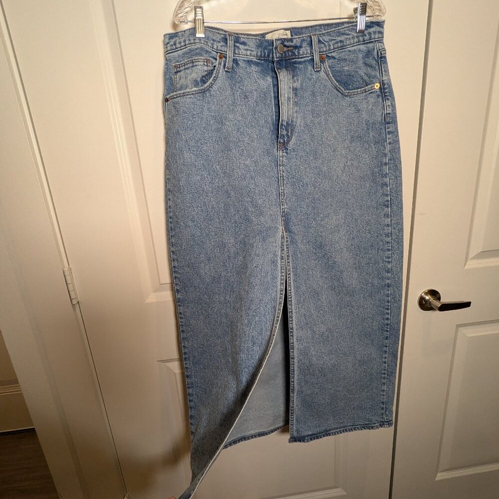Universal Thread Denim Maxi Skirt SZ14